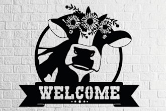 do create design logo or convert image to cnc plasma or laser cutting dxf files
