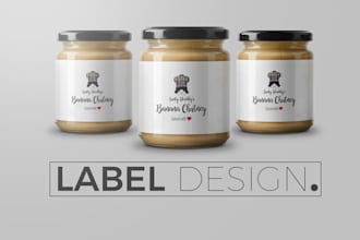 design amazing wine label, beer label, clothing label