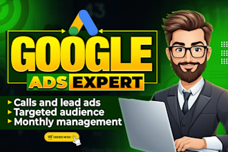 set up google ads PPC for hvac, solar, and roofing lead and call generation