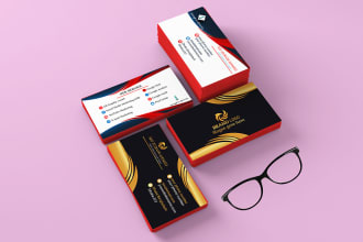 provide professional and modern business card design