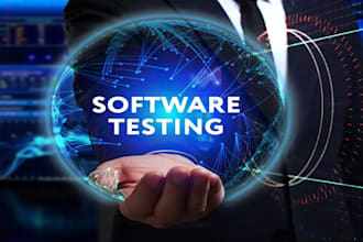 perform website QA testing and report bugs
