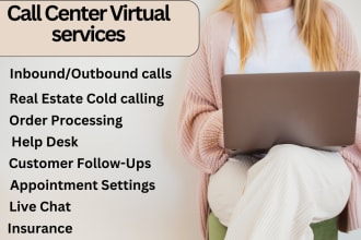 provide virtual call center services