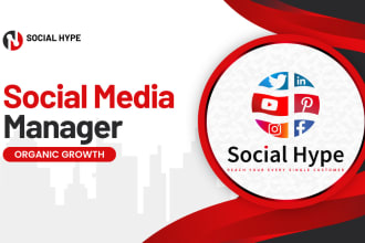 be your social media manager and personal assistant