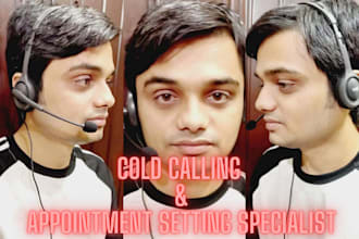 do b2b and b2c cold calling and appointment setting