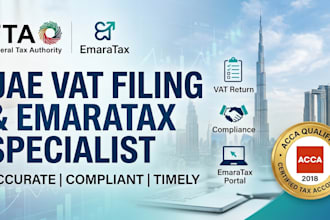 handle fta registration and file uae vat return and corporate tax on emaratax