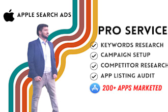 create and optimise your apple search ads campaign