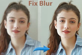 fix blurry photos, upscale and enhance resolution of photos