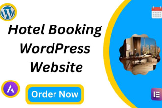create hotel booking and affiliate wordpress website