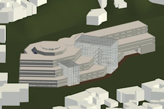 create 3d building models using revit and rhinoceros 3d