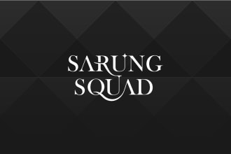 create a minimalistic text based logo