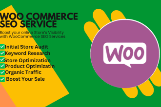 do complete woocommerce SEO service for increase sales and ranking