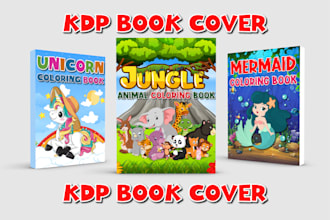 design kdp book cover, kdp low content book