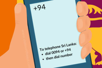 allocate a sri lankan phone number for you