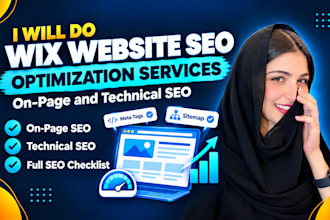 do complete wix website SEO optimization services