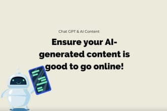 professional edit and refine ai and  chatgpt content