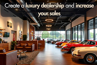 create luxury design for your car dealership and boost sales