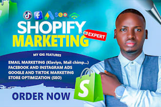promote shopify store, sales funnel, or shopify marketing to boost shopify sales