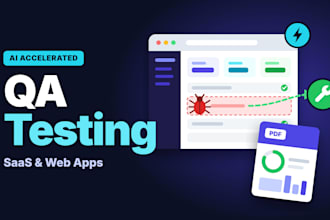 do ai accelerated saas and web app testing with detailed bug reports