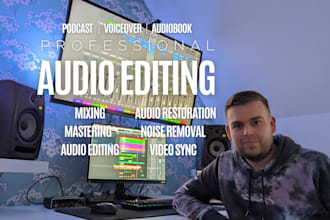 edit clean repair fix mix master your audio