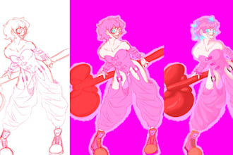 draw in anime, manga, and comic