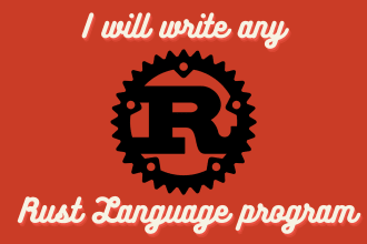 write programs in rust language