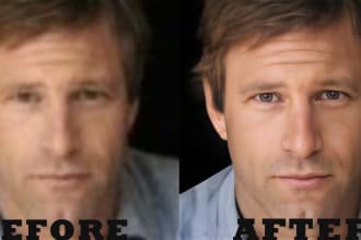 edit, retouch, enhance, upscale and photoshop your pictures or images