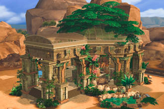 build your sims 4 custom dream house