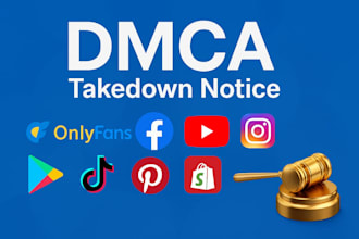 takedown harassing remove copyright, defamatory links mass reports facebook dmca