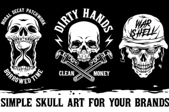 do skull art for your brand