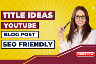 research 200 title ideas for youtube and blog post
