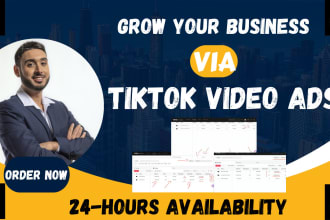 grow tiktok promotion via tiktok video ads campaign managing