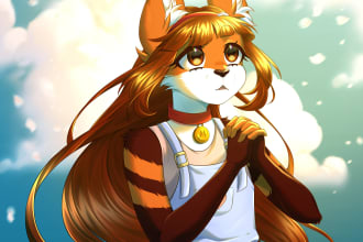 draw your furry or anthro character