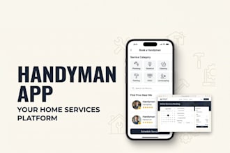 build a handyman app and home services booking website
