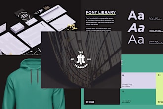 design a logo design, brand identity, brand guide lines that tell your story