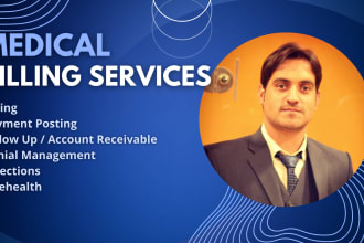 do medical billing, payments, denials, follow up, credentialing, telehealth VA