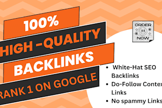 build high quality SEO do follow backlinks