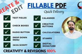 create and convert fillable PDF, jotform, and online forms