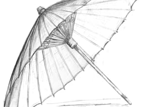 do pencil and colored sketching