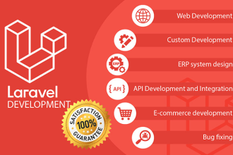 fix, develop PHP laravel application