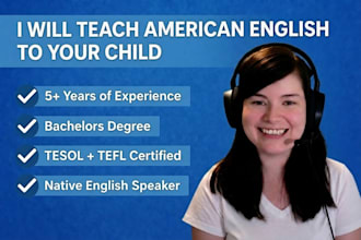 teach your child american english through online lessons