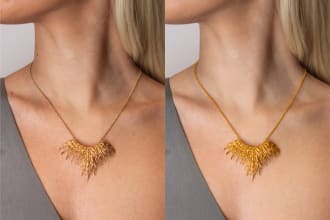do jewelry retouching and color correction professionally