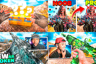 do black ops 6, mw3, warzone thumbnail