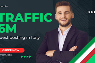 do guest post on high traffic italian blog