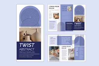 design a print ready brochure, flyer or menu