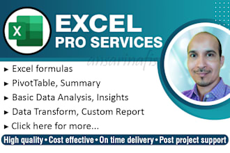 assist you with excel sheet, formula, template, power query automation