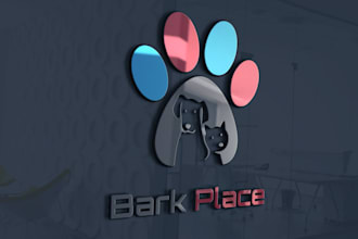 create a luxurious effective and 3d business logo design