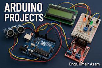 do professional arduino, esp32, and iot projects with simulation