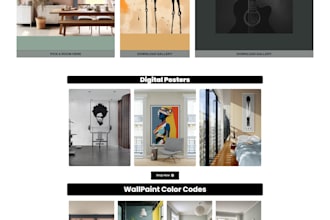 create or design wallpaper website or manage existing website