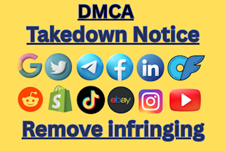 takedown content from reddit,tiktok,onlyfans,google,fb,shopify,ig,yt under dmca