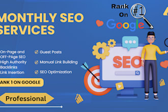 do complete monthly aeo GEO SEO  with high quality backlinks